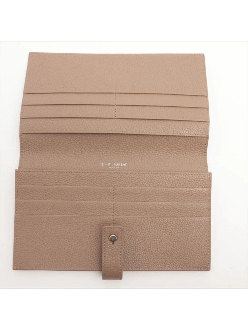 Saint Laurent Paris Leather Wallet Bifold Zip Around - Picture 3 of 7